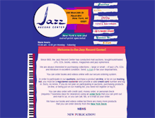 Tablet Screenshot of jazzrecordcenter.com